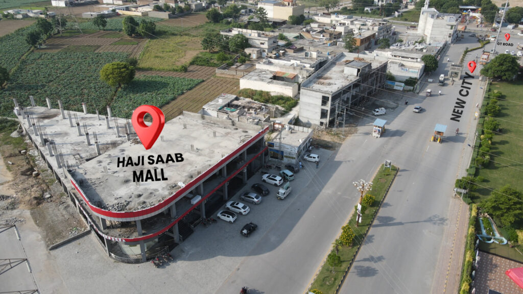 Haji saab mall shop for sale in new city phase2