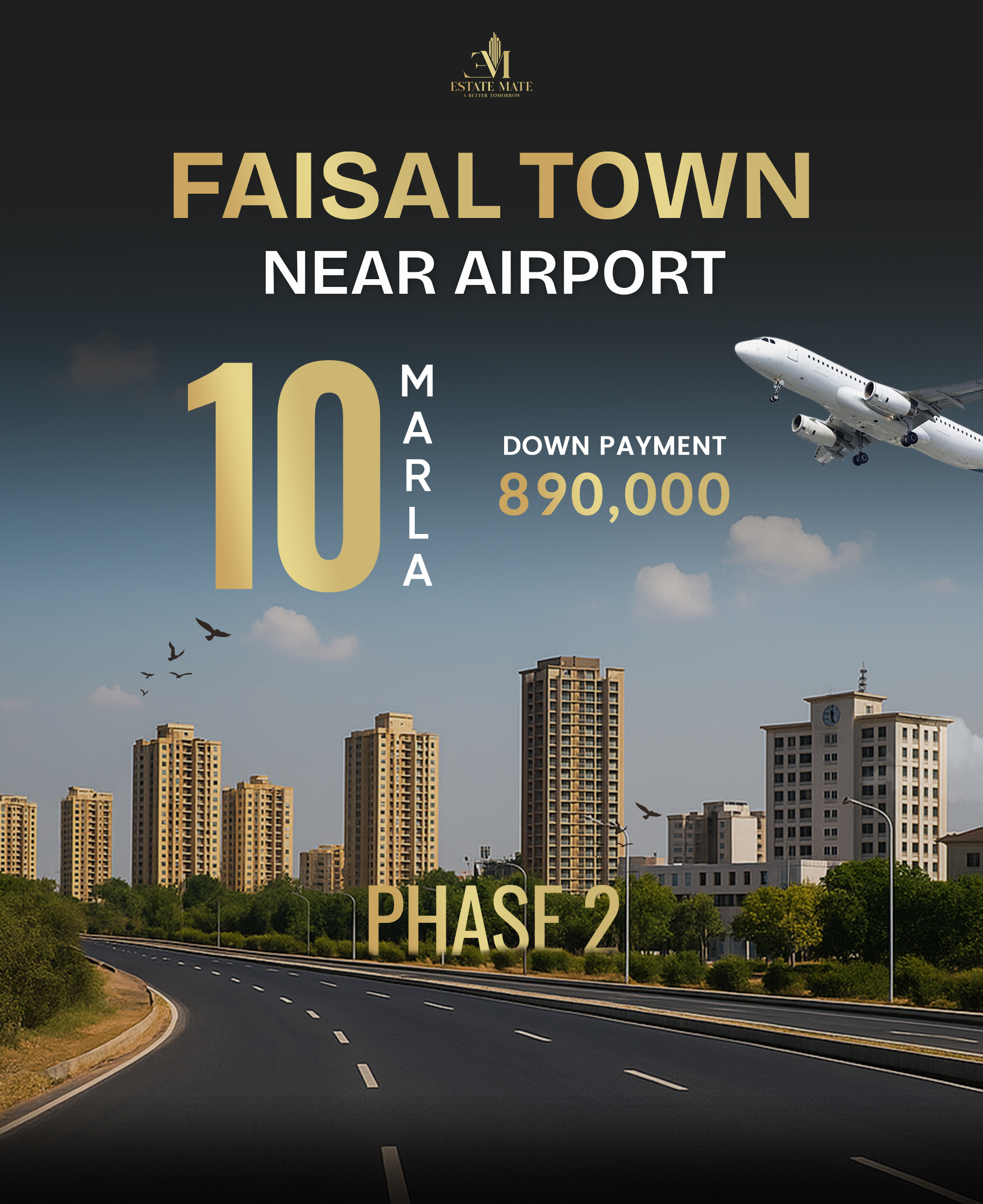 Faisal town 10 marla plots for sale